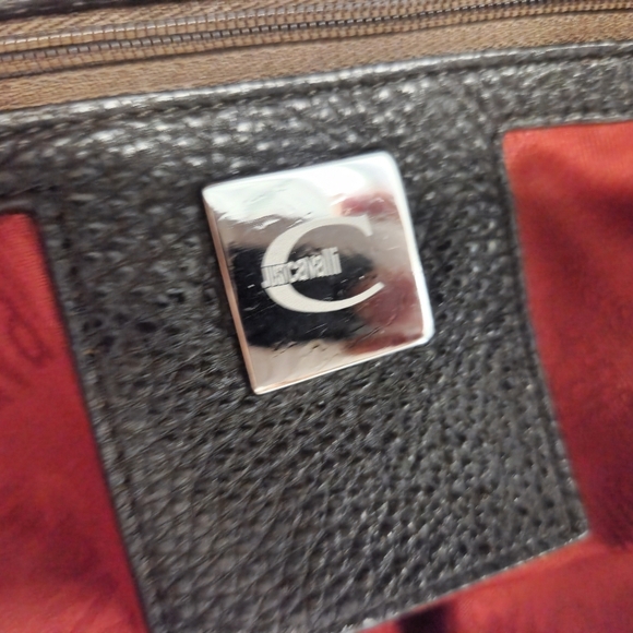 Roberto Cavalli large pebbled leather Tote - Picture 11 of 16